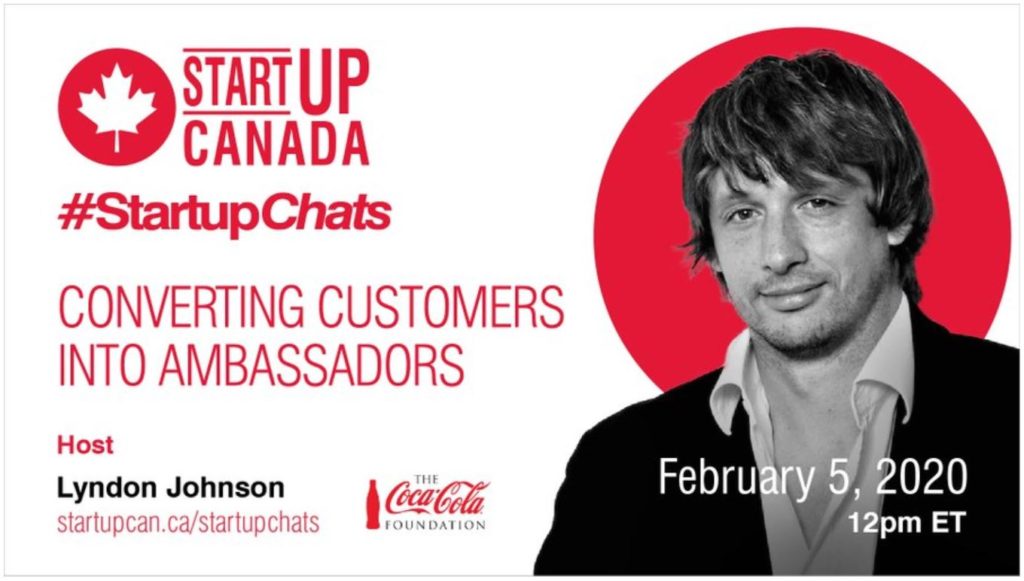 Startup Canada Startup Chats Brand Ambassadors